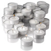 5 Hours Unscented White Tealight Candles in Aluminum Cup for Home Decor, Wedding, Holiday, Restaurants, Spa, Shabbat or as a Emergency Candle - Set of 500