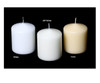 3 X 4 Inch Wholesale Pillar Candles Bulk - Set of 12 per Case