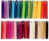 10" Patrician Premium Hand Dipped Colored  Taper Candle  Pack (Set of 12)  With Self-Fitted End