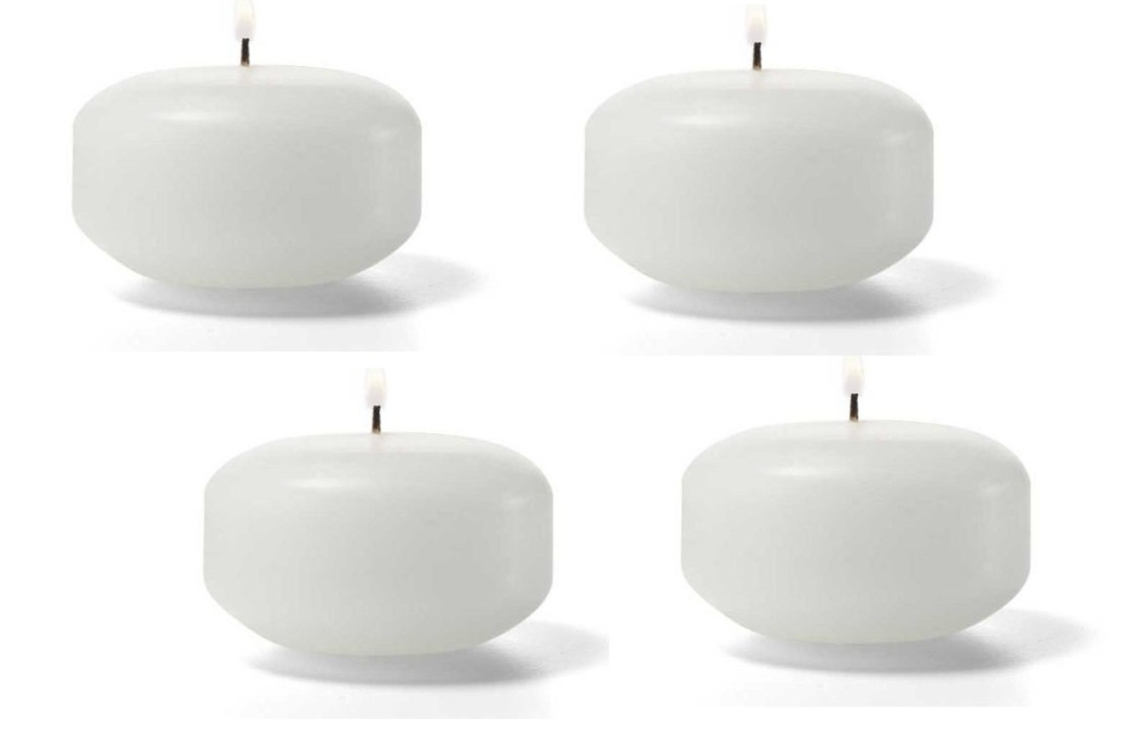 D'light Online 15 Hour Unscented White Emergency and Events Bulk Votive  Candles (White, Set of 144)