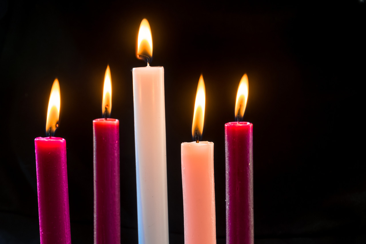 Holiday Taper Candles