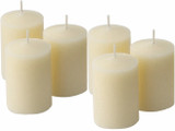 15 Hour Unscented White Emergency And Events Bulk Votive Candles For Wedding Votives, Luminary Candles, Restaurants, Churches, Bars, Parties, Spa and Decorations (Set of 288 - 15 Hour Straight sided Votives)