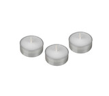 5 Hours Long Burn Time Unscented White Tealight Candles in Aluminum Cup for Home Decor, Wedding, Holiday, Restaurants, Shabbat, Spa or as a Emergency Candle - Set of 125
