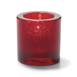 Thick Round Tealight Glass Lamp