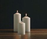 Wholesale Assorted Pillar Candle Set – 108 Pack (2x3, 2x4.5, 2x6) – OR 72 Pack (2x3, 2x4.5)  A Dreamy Wedding Tablescape Essential