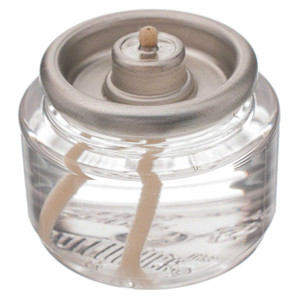 Hollowick HD8-90 Disposable 8 Hour Liquid Tealights Clear Plastic Fuel Cell Case Liquid Oil Candles Paraffin Set of 90