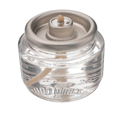 Hollowick HD8-180 Disposable 8 Hour Liquid Fuel Cell Tealight Candle Lamp - Restaurant & Hotel Candles Set of 180