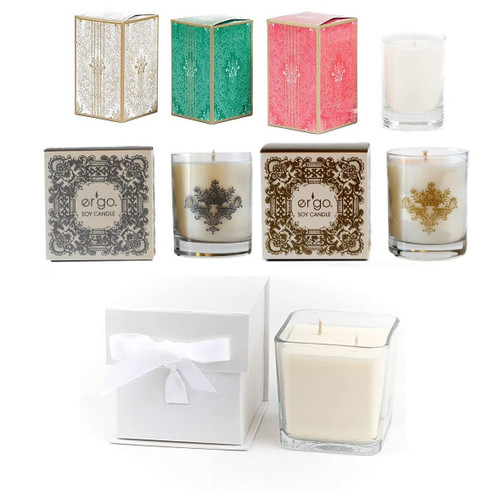 Er'go Luxuriously Scented Candle Soy Candle - Pearl Collection By Ergo Soy Candle