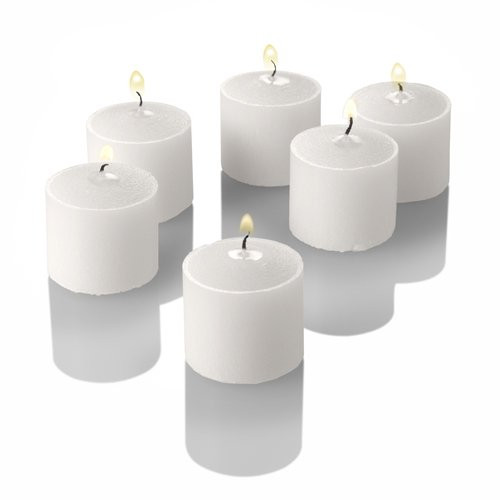 10 Hour Long-Lasting Unscented Wholesale Bulk Premium Votive Candles -  For Birthdays, Baby Shower, Holiday, Home Decoration, Restaurants, Parties, Luminary Candles, Spa and Weddings (10 Hour - 36 packs of 12= 432pcs)