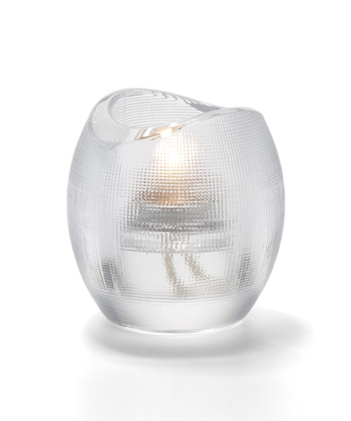 Pixel Glass Tealight Lamps
