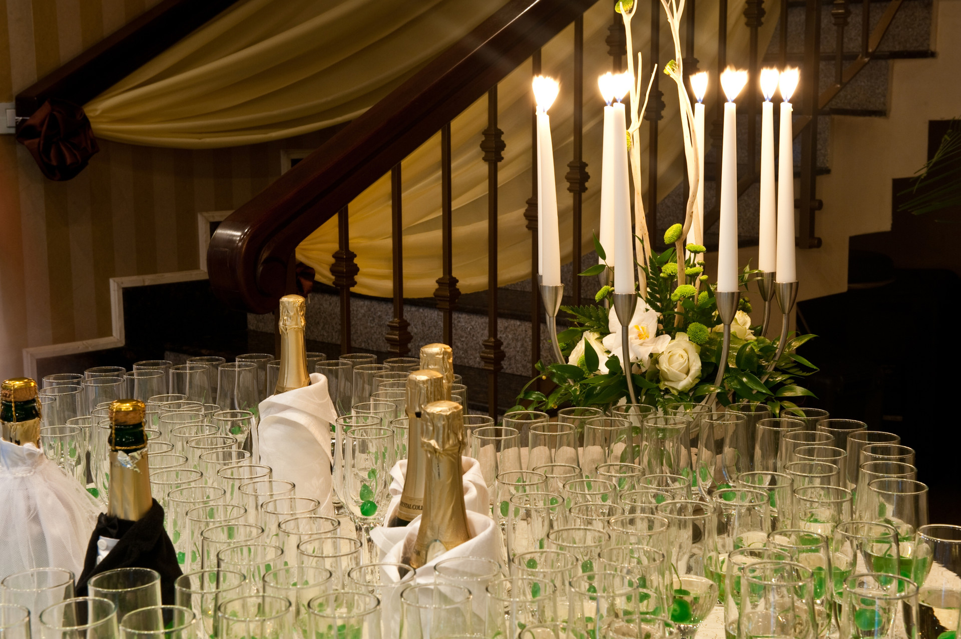 12 Elegant Ways to Use Wedding Taper Candles