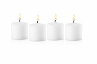 10 Hour Long-Lasting Unscented Wholesale Bulk Premium Votive Candles -  For Birthdays, Baby Shower, Holiday, Home Decoration, Restaurants, Parties, Luminary Candles, Spa and Weddings (10 Hour - 36 packs of 12= 432pcs)