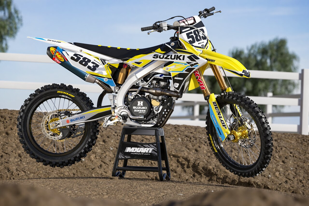 ヘッド　jrレーシングRS80  23.5センチ JR 80 DRZ 70 graphics : Motoxart Premium decals : EST: 2007