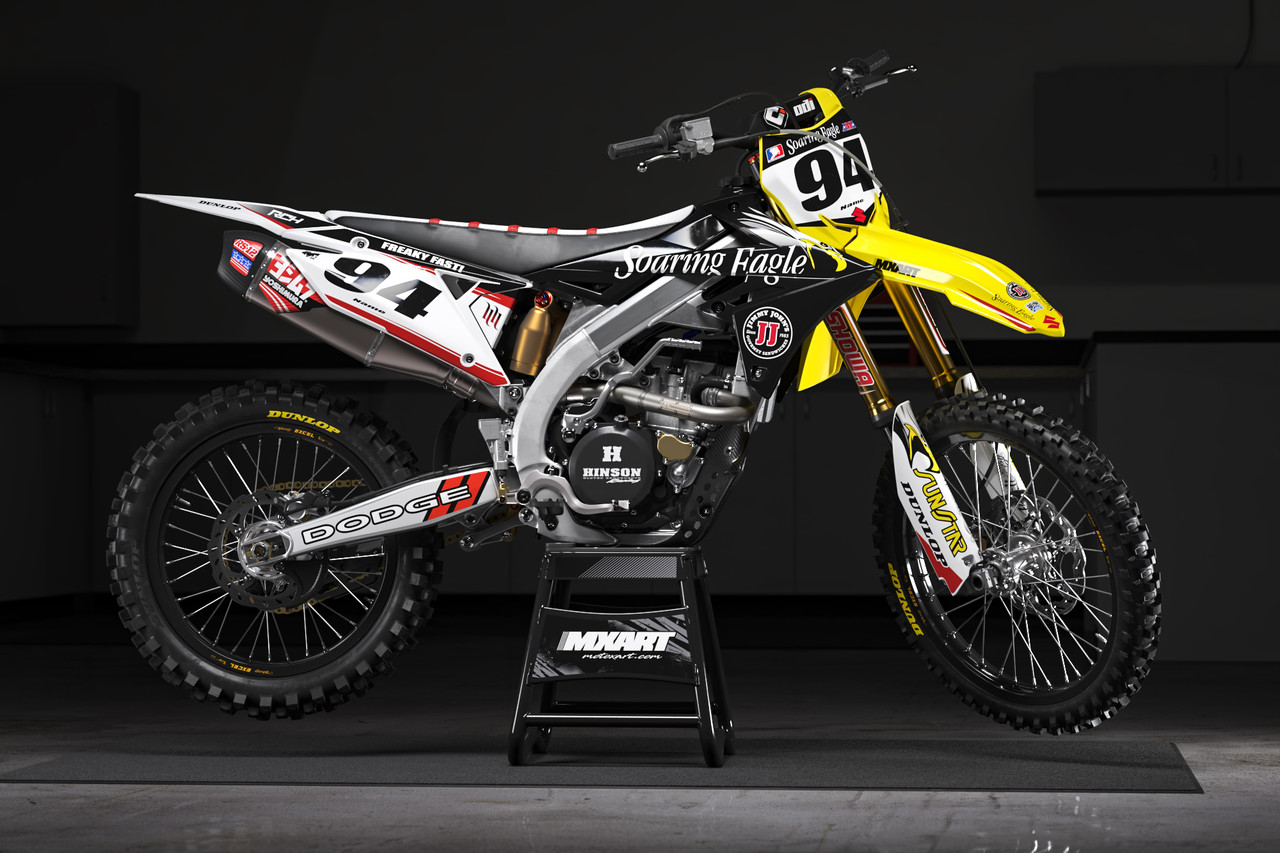 JR 80 / DRZ 70 EAGLE Style Full Sticker Kit - MotoXart