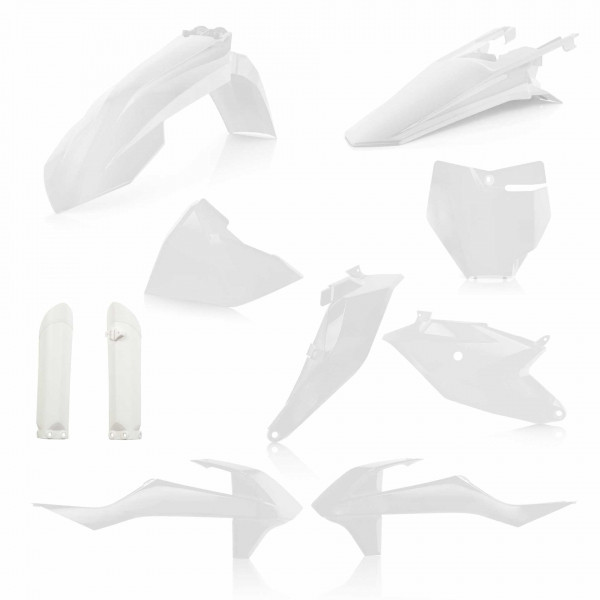 KTM 85 SX Acerbis white plastics kit 