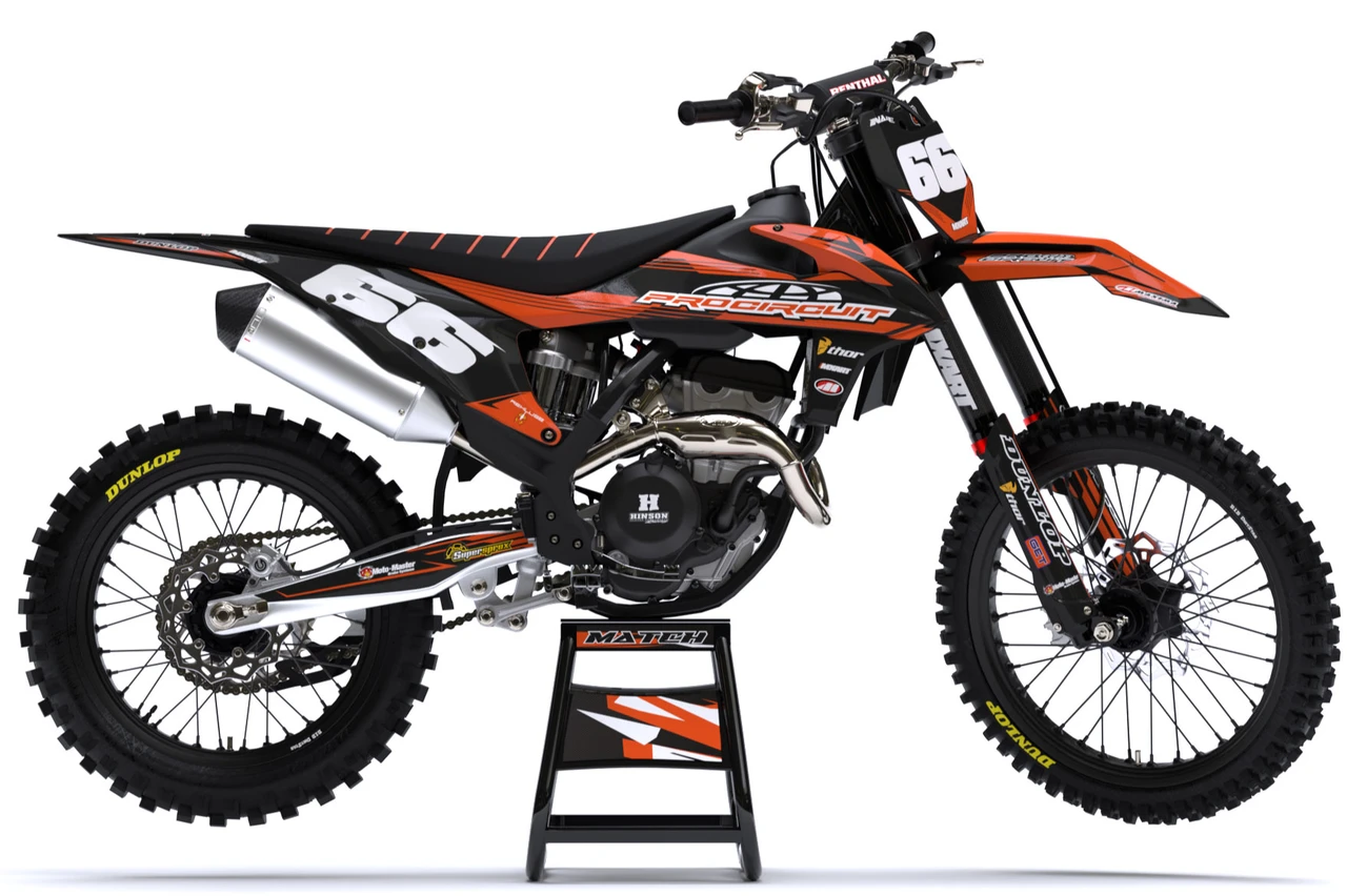 TM 125cc + AUSSIE PRIDE style Full Sticker Kit