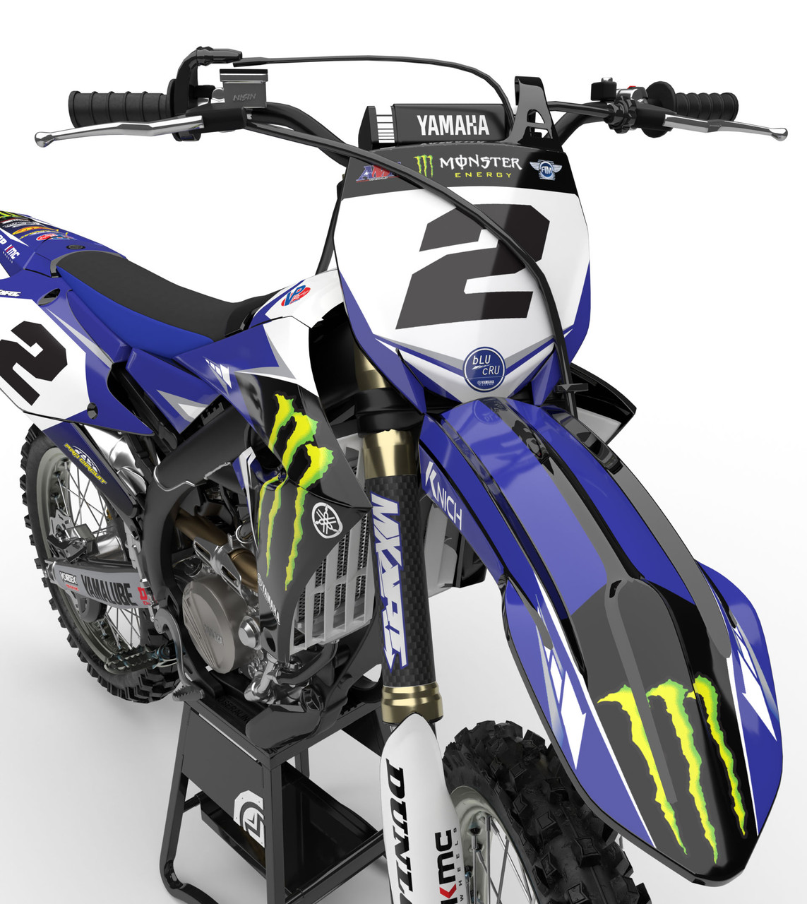 1 kit stickers YAMAHA 15cv enduro serie 8