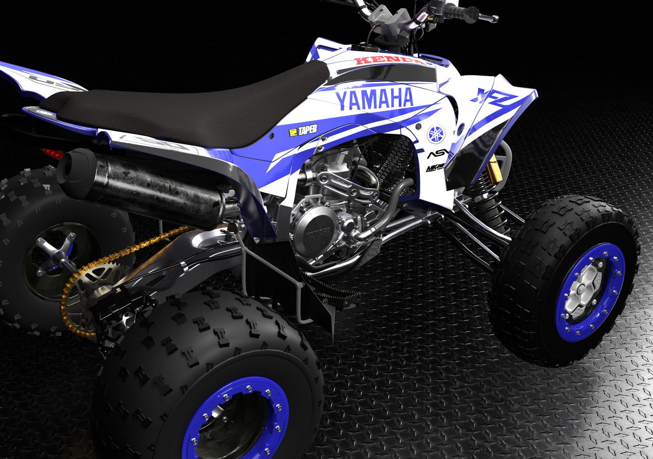 Lot De 2 Autocollants Yamaha Pour Moto, VTT, Vélo, Auto Ou Quad - Couleurs Au Choix