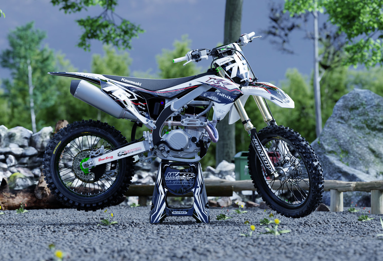 Motoxart Kawasaki Graphics :: Premium quality :: Factory B style ::