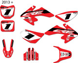 Honda CRF 50 sticker kits Australia.