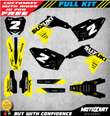 Suzuki dirt bike stickers