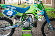 1989 Kawasaki KX250 by Hold Fast Moto.