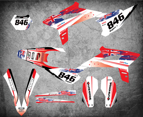 Beta Enduro full graphics kit full sticker kit Australia