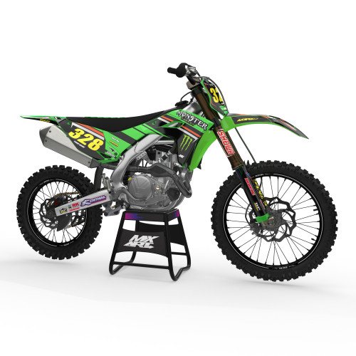 Kawasaki BURNOUT Style Sticker Kit