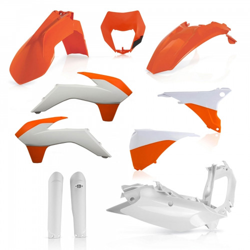 ACERBIS PLASTIC KIT AUSTRALIA KTM EXC EXCF 2016 ORIGINAL