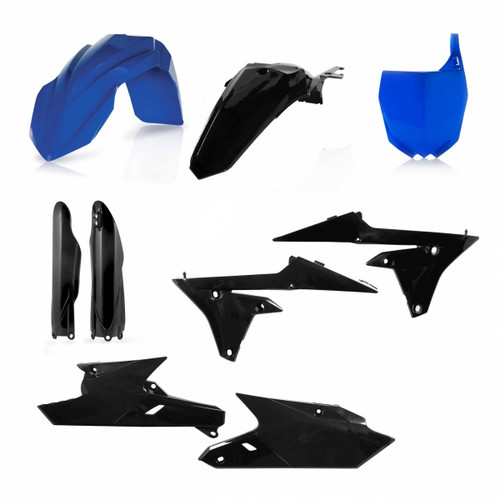 ACERBIS PLASTIC KIT AUSTRALIA YAMAHA YZF 250 14-18 450 14-17 BLUE BLACK