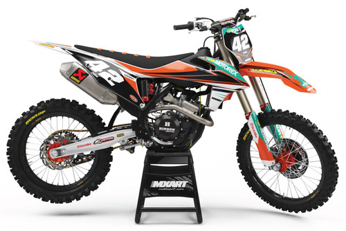 KTM 125 SX STRIKE Style Sticker Kit