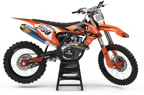 KTM 125 SX HOSTILE Style Sticker Kit