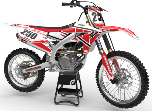 YAMAHA  YZ 125 RETRO Style Sticker Kit