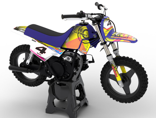 Yamaha-PW-50-decal-kits-Neon-style-custom-graphics-Side