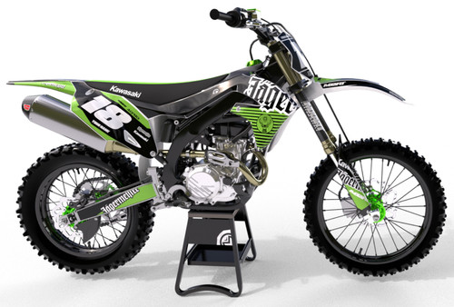 Kawasaki JAG Style  KLX 140 Sticker Kit