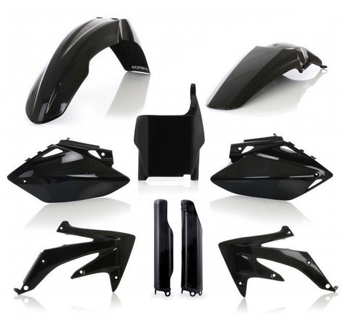 ACERBIS PLASTIC KIT FULL HONDA CRF 450 05-06 BLACK