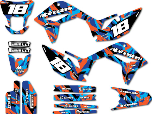 Premium Quality Kayo Dirt Bike Graphics :: MXart :: Boca Style