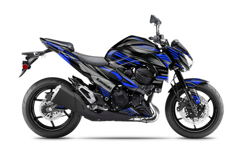 Premium Kawasaki Street bike graphics Strike Pink Style