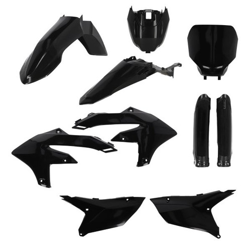 ACERBIS PLASTIC KIT AUSTRALIA YZF 250 24-25 450 23-25 BLACK