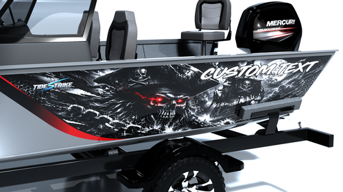 Custom boat wraps Pirate 1