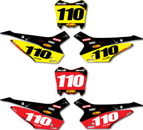 CRF-110-number-plate-stickers-Australia-Motoxart-Digger-style