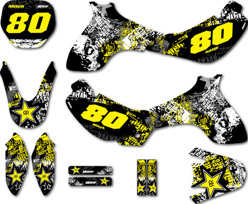 JR-80 graphics Graffiti style decals 