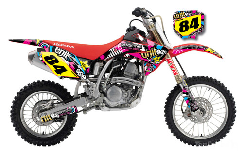 CRF 150 RUSH style full Sticker Kit