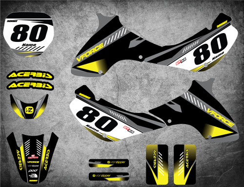 JR 80 / DRZ 70 TAG Style Full Kit - MotoXart