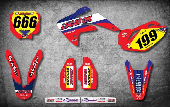 CRF 150 R 2007 2008 2009 2010 2011 2012 2013 2014 2015 2016 graphic kits Australia