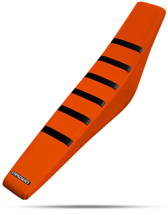 KTM Gripper Ribbed - Black/Orange/Orange