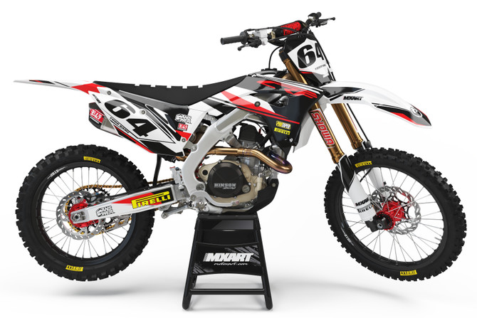 CRF 150 EURO RED style full Sticker Kit