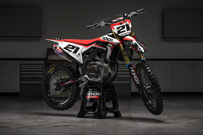 CRF 150 EXACT style full Sticker Kit