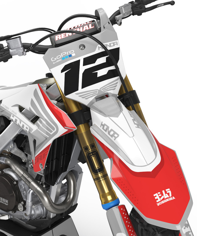 Honda 125cc and above CARGO STYLE full Sticker Kit