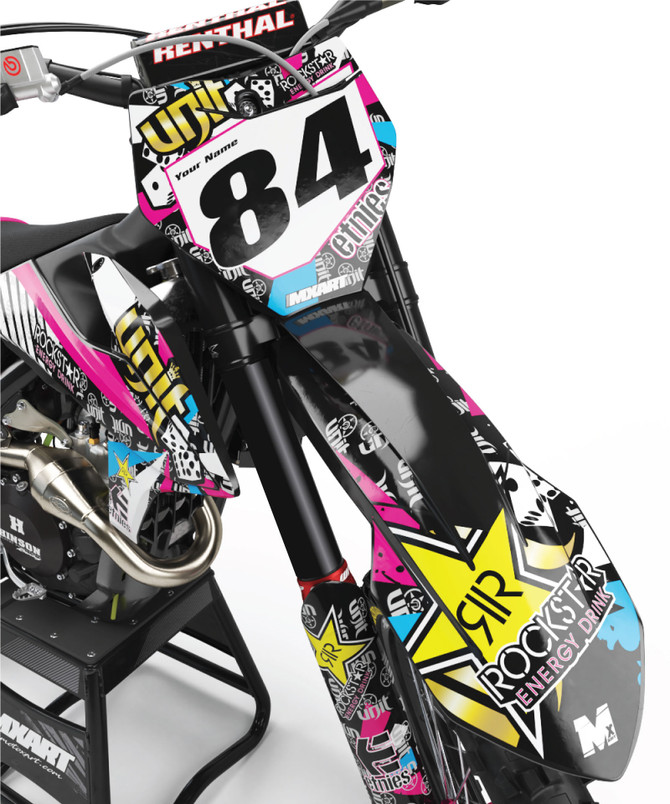 KTM RUSH Style Sticker Kit